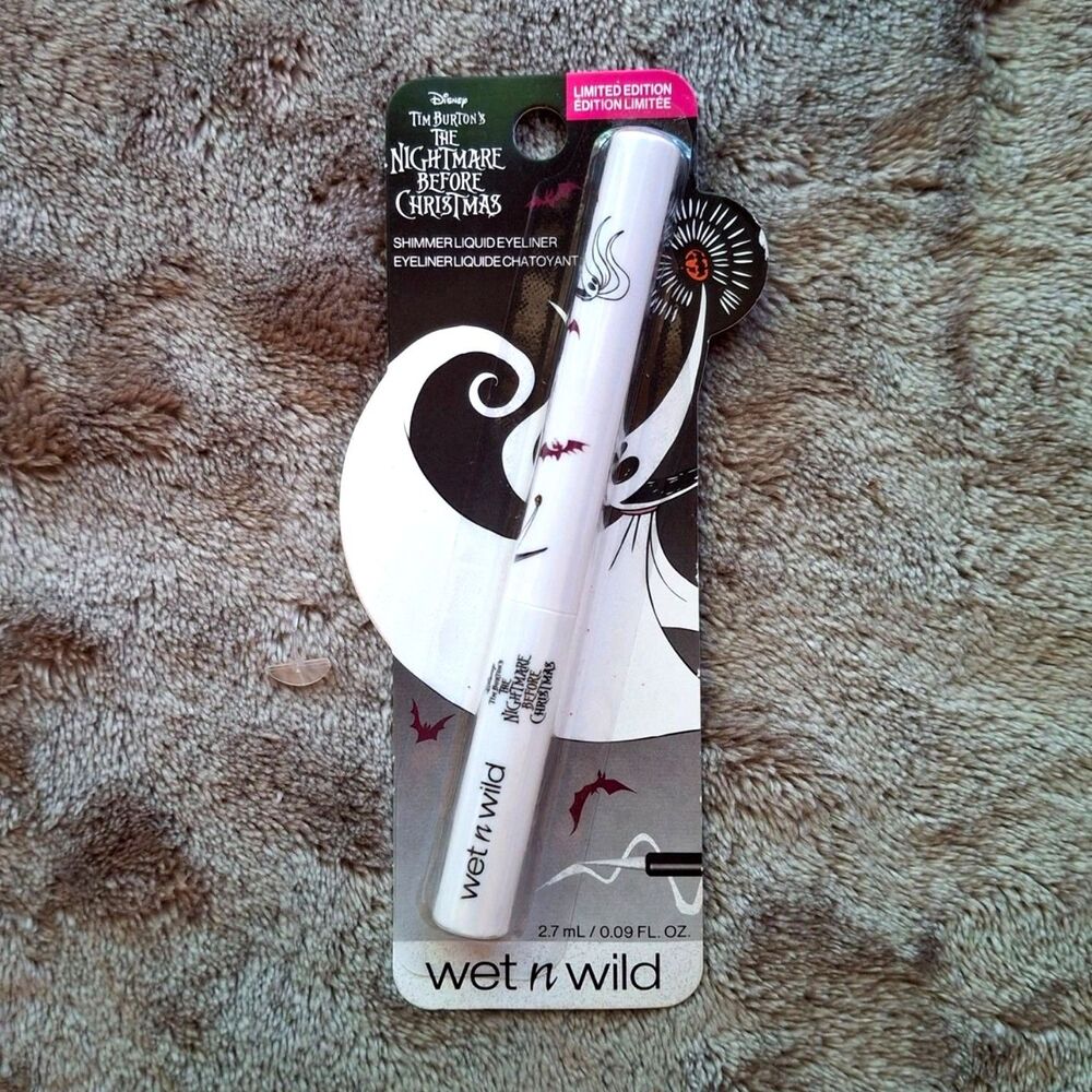 Wet n Wild Nightmare Before Christmas Shimmer Liquid White Eyeliner 0.09 fl oz